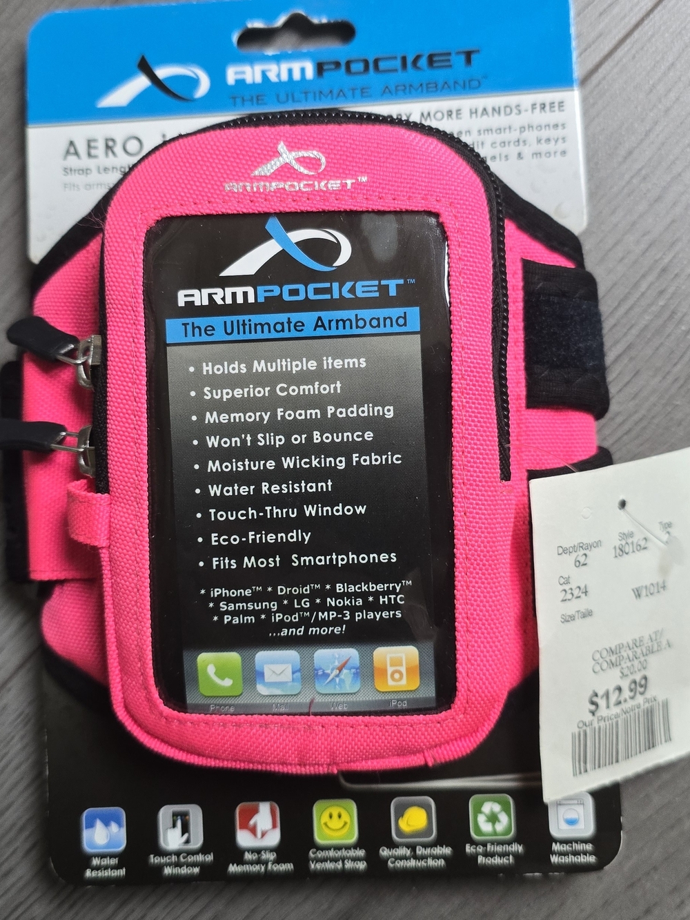 Pink Ultimate Armband Phone Holder